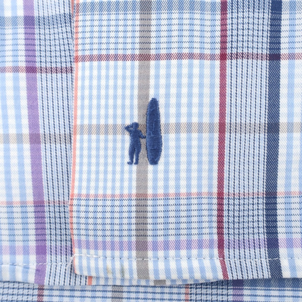 Johnnie O Prep-Formance Performance Plaid Button … - image 3